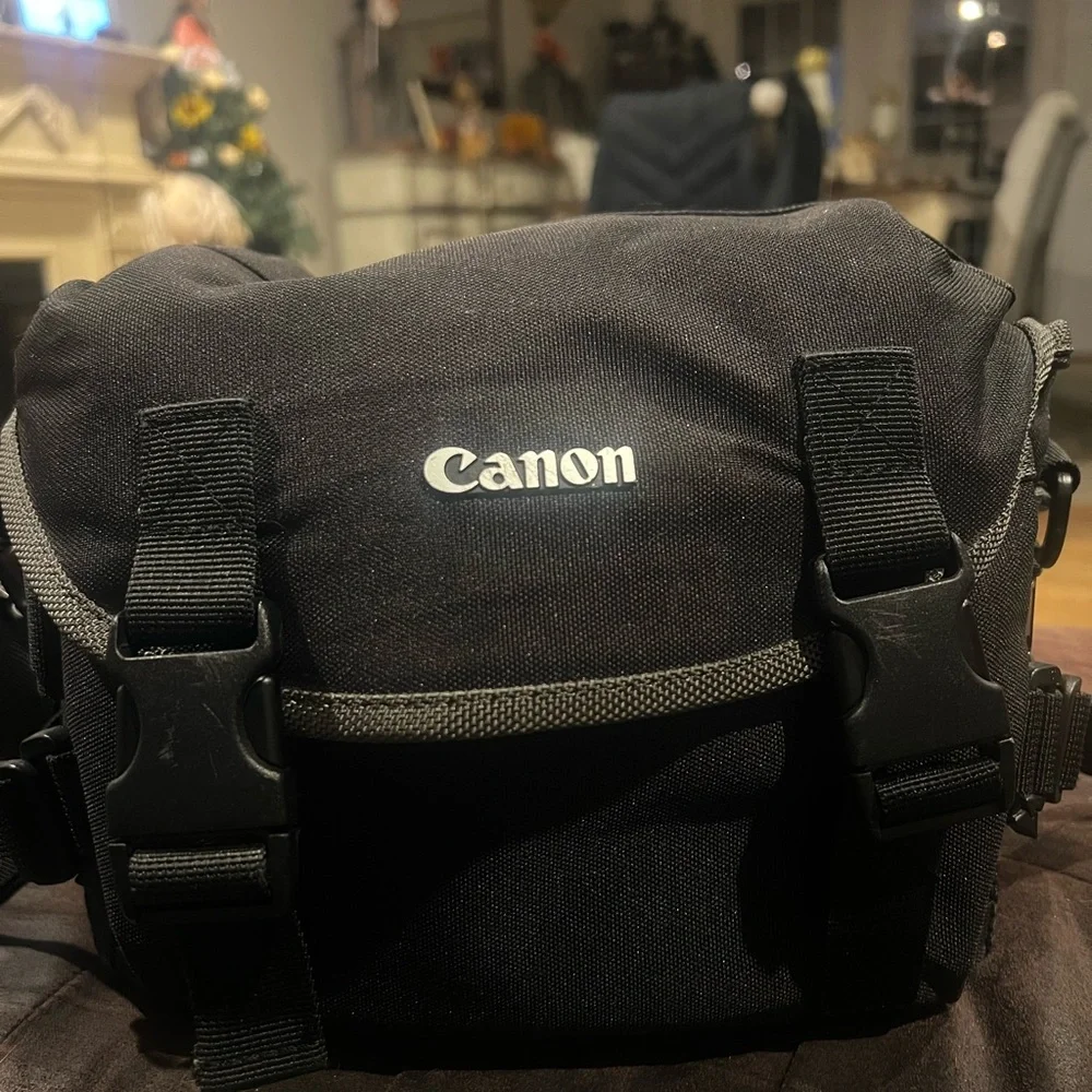 Canon EOS Rebel GII Camera - Black and Silver